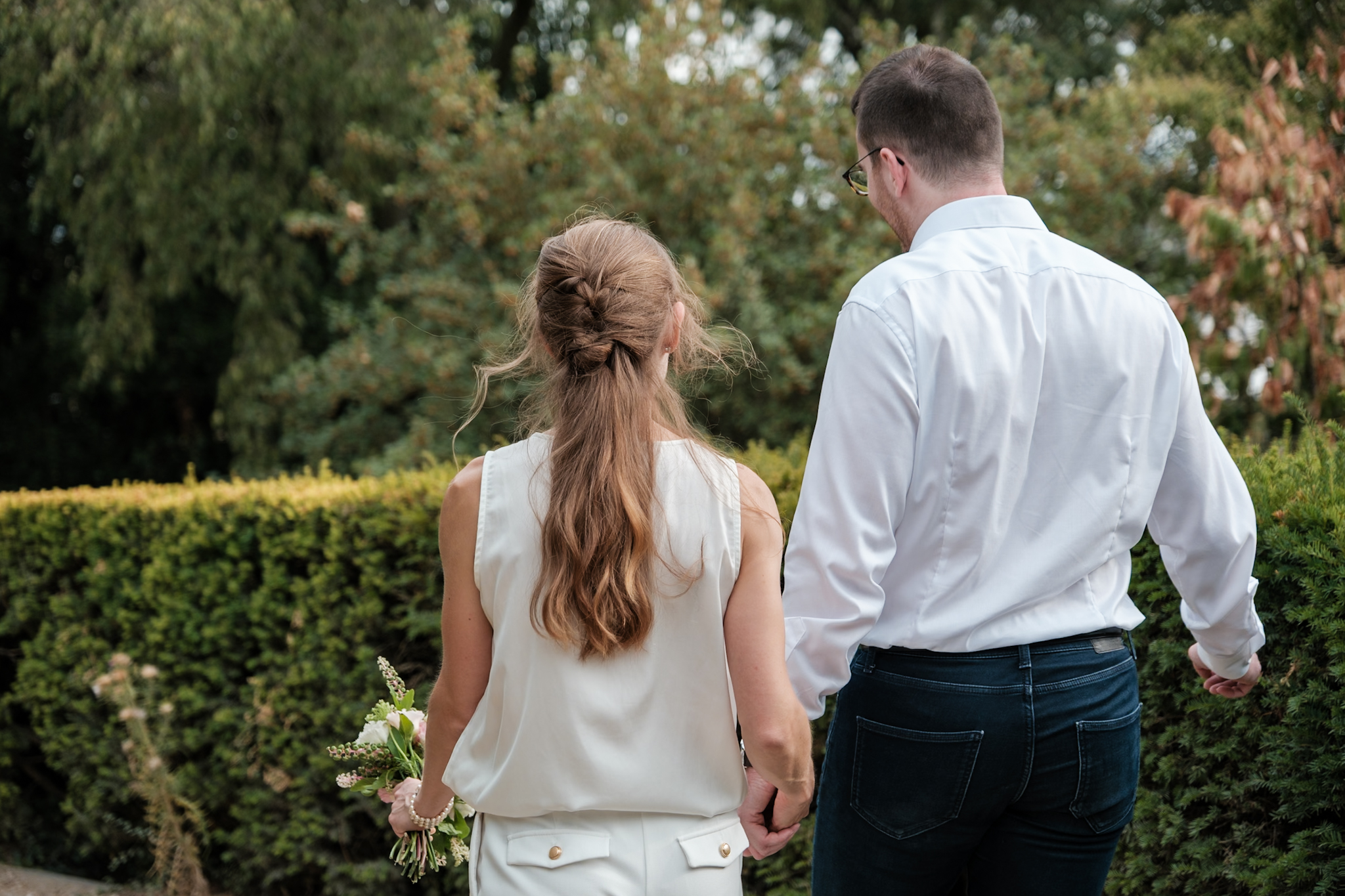 Photographe mariage civil jardin des plantes